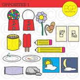 Opposites (Set 1) Clip Art by PGP Graphics *b&w images included