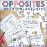 Opposites Worksheets | Identifying Antonyms