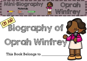 Preview of Oprah Winfrey - Biography