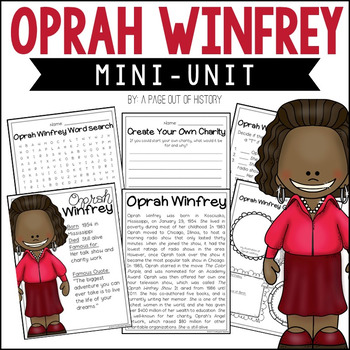 oprah winfrey biography questions