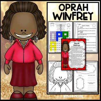 Preview of Oprah Winfrey Women's History Month