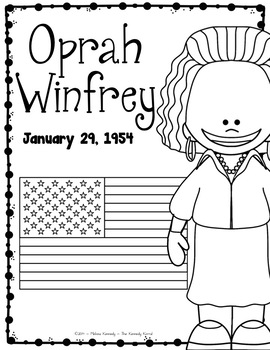oprah winfrey coloring page
