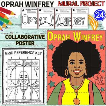 Preview of Oprah Winfrey collaboration poster Black History - Women’s History Month