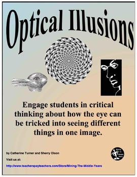 Preview of Optical Illusions Activity for the Upper Grades - Distance Education