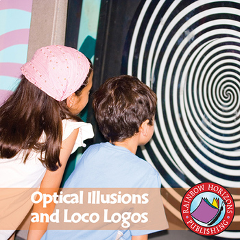 Preview of Optical Illusions and Loco Logos Gr. 6-8