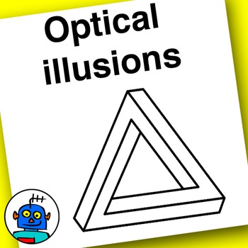 Preview of Optical Illusions - Pictures Your Students Will Not Believe - Clip Art Included
