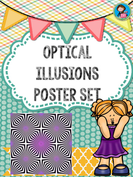 Preview of Optical Illusions Posters Set