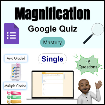 Preview of Optics | Magnification Quiz Mastery: All Variables | Google Form | S1