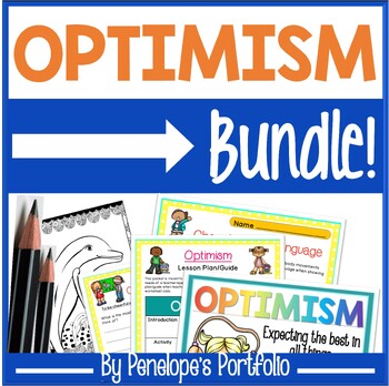 Preview of Optimism BUNDLE:  All Optimism & Positivity Activities Social Emotional Learning
