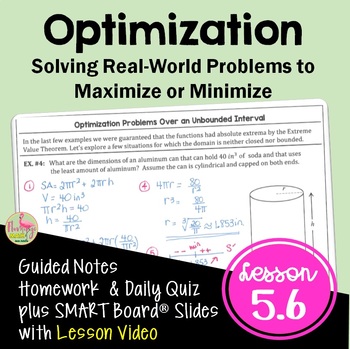 5.6 optimization problemsap calculus solver