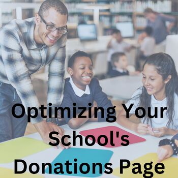 Preview of Optimizing Your School's Donations Page: A Helpful Checklist