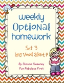 Optional Homework- Long Vowel Silent E