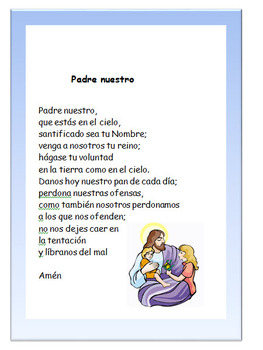 Preview of Oraciones -Spanish prayers