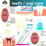 Oral Care (Teeth) Clip Art