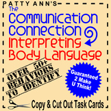 Oral Communication Skills Activity Game Interpret Body Lan