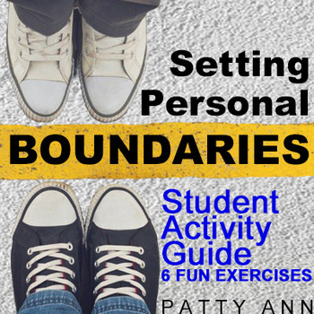 Preview of Oral Communication Language Activities Setting Personal Boundaries - Worksheets