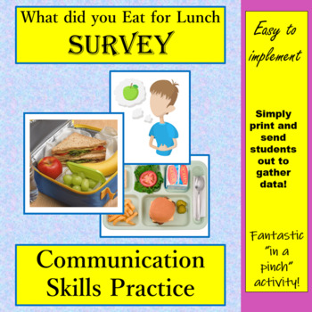 Preview of Oral Communication Skills Practice Survey 2