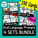 Oral Language Cards for daily Speaking and Listening Promp