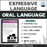 Oral Language: Conversations & Discussions 