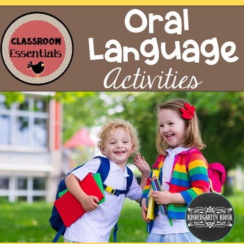 Oral Language Activities By Kindergarten Kiosk Tpt