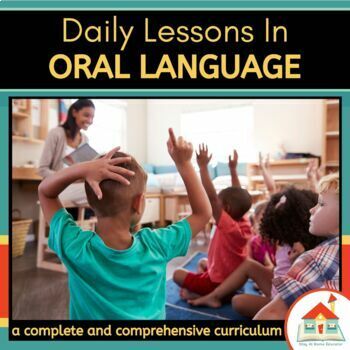 Preview of Oral Language Preschool Lesson Plans