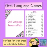 Oral Language Resource Pack Drama Games