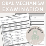 Oral Mechanism Exam | Checklist /Template