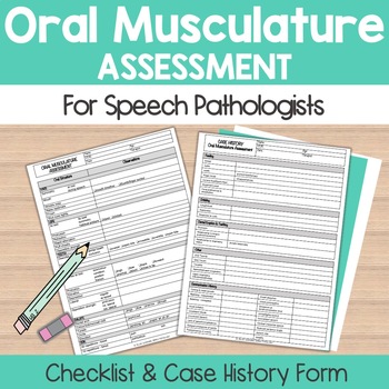 speech oral motor assessment checklist