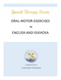 Oral-Motor Exercises in English and isiXhosa