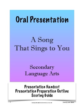 presentation on song