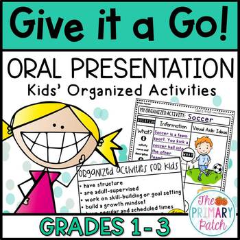 2nd grade oral presentation ideas