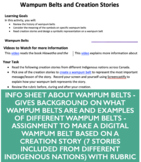 Oral Tradition, Creation Stories, Wampum Belts and Treatie