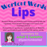 Oral motor exercises with the cognitively impaired-Workout