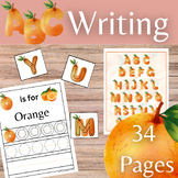 Orange Alphabet A-Z Handwriting and Literacy Pack for Pres