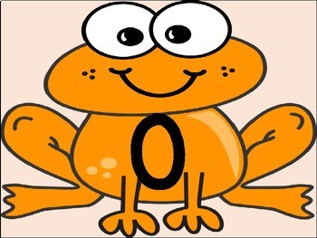 orange frog clipart