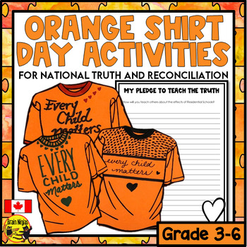Preview of Orange Shirt Day Activity