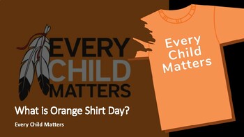 Preview of Orange Shirt Day Awareness Presentation [K - Gr. 3]
