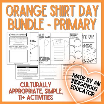 Preview of Orange Shirt Day Bundle - Primary Indigenous Education