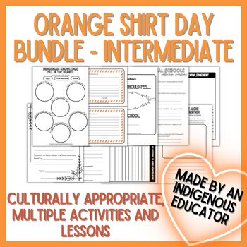 Preview of Orange Shirt Day Bundle - Intermediate Indigenous Education