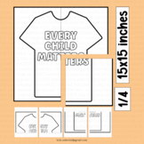 Orange Shirt Day Kindergarten Art Collaborative Poster Act