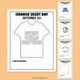 Orange Shirt Day Kindergarten Writing Art Activities Every
