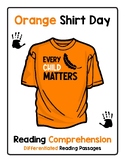 Orange Shirt Day - Reading Comprehension