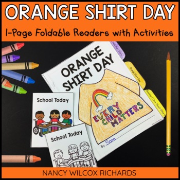 Preview of Orange Shirt Day with Mini Readers and Activities, A First Nations Activity