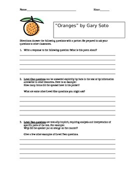 oranges by gary soto full text