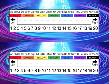 Preview of Orbit or Supernova Desk Name Plates {3 Versions}