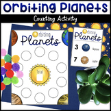 Orbiting Planets Space Counting Activity & Planet Sorting 