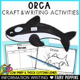 Orca (Killer Whale) Craft & Writing | Antarctic Animals, P