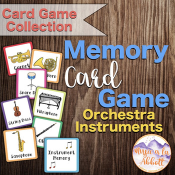 Preview of Orchestra Instruments Memory Game