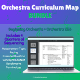Orchestra Curriculum Map Bundle