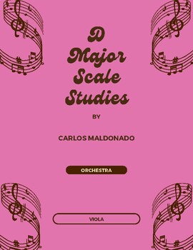 Preview of Orchestra: D Major Scale Studies - Viola